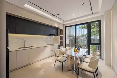 Дом 3 этажа 4 спальни 70м2 Thang Long Hai Chau