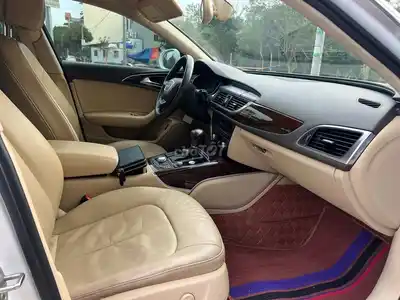Audi A6 2013 белый пробег 90 тыс. км