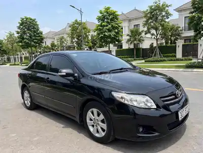 Toyota Corolla Altis 2009 черный автомат