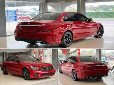 Мерседес-Бенц C300 2020 красный 50 000 км