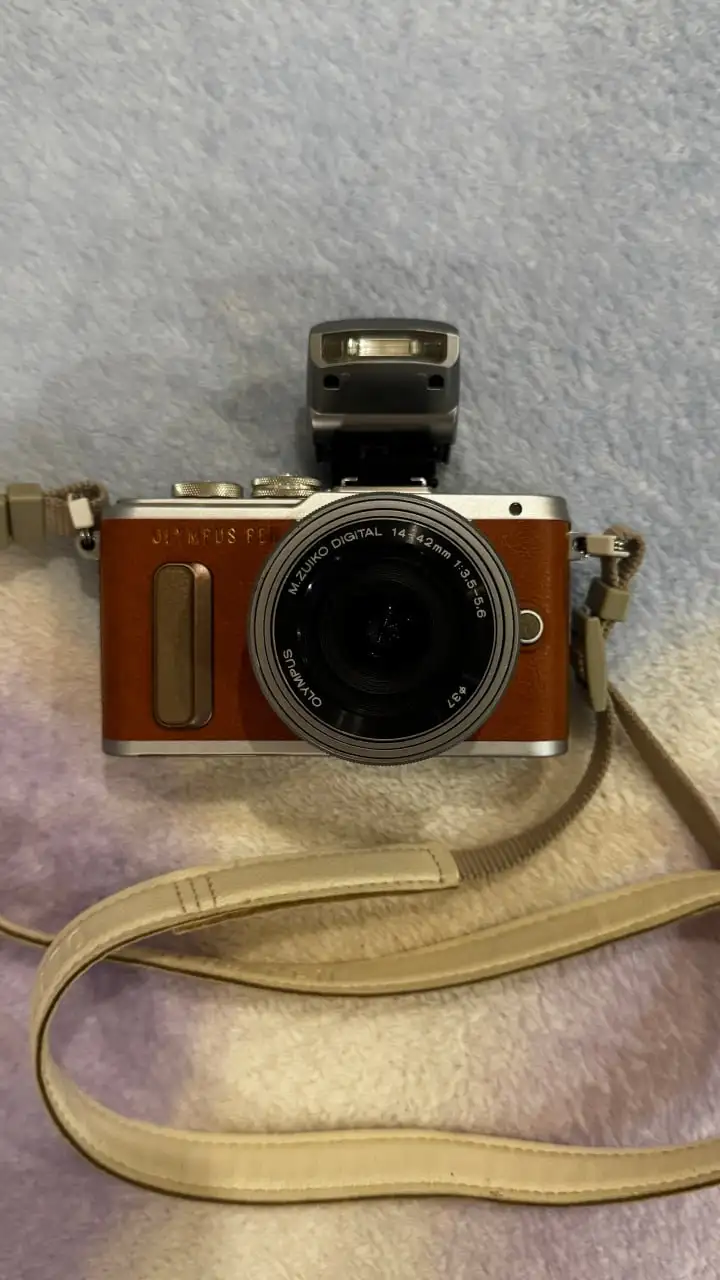 Olympus PEN E-PL8 + объектив 14–42mm