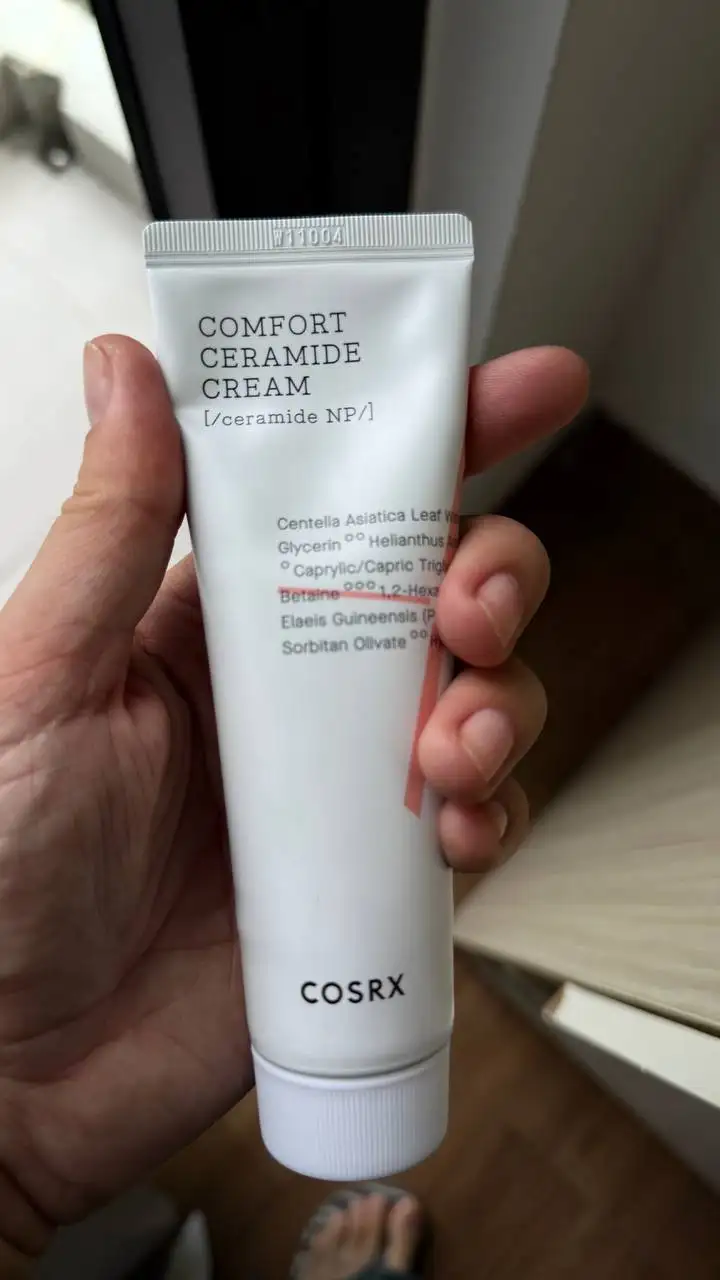 Crocs сертификат, протеин, крем CosRx