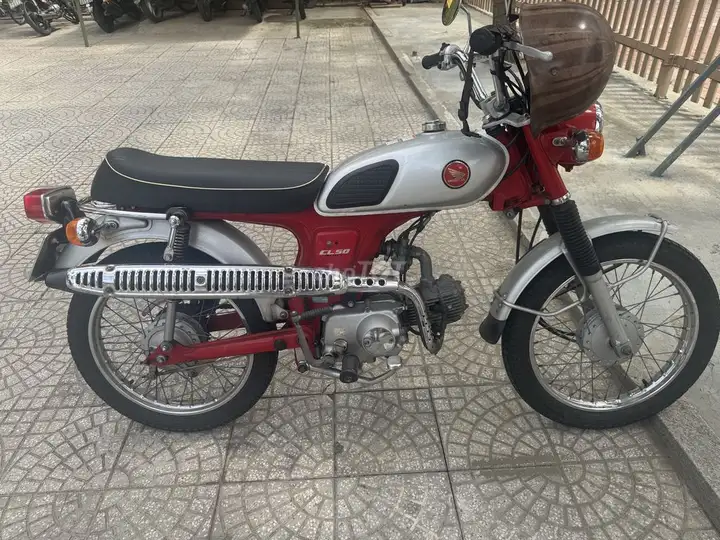 Honda CL50 красно-серебристый б/у