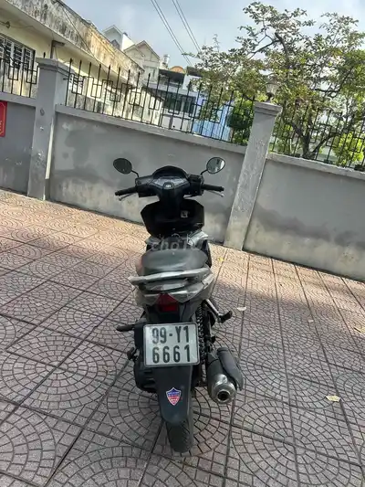 Honda Air Blade 2010 Черно-серебристый