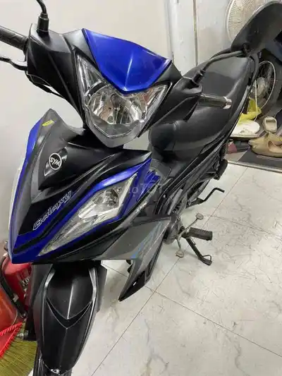 Мопед SYM Galaxy 50cc 2022, сине-черный