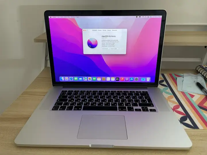 MacBook Pro 15" Retina (Mid 2015) i7 16 ГБ SSD 512 ГБ