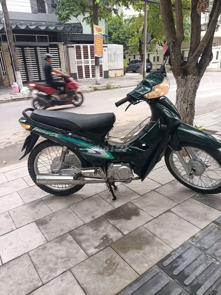 Honda Wave черно-зеленый