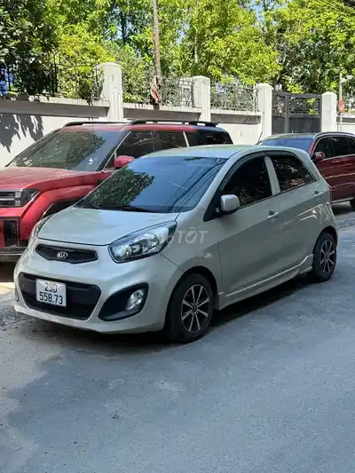Kia Morning Van 2014 Золотой песок