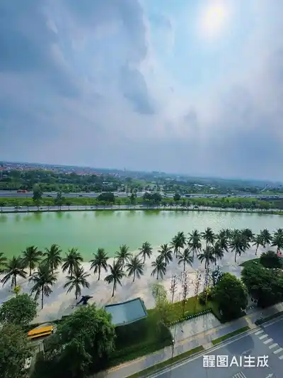Студия с мебелью и видом на реку, башня Zr3, Vinhomes Ocean Park