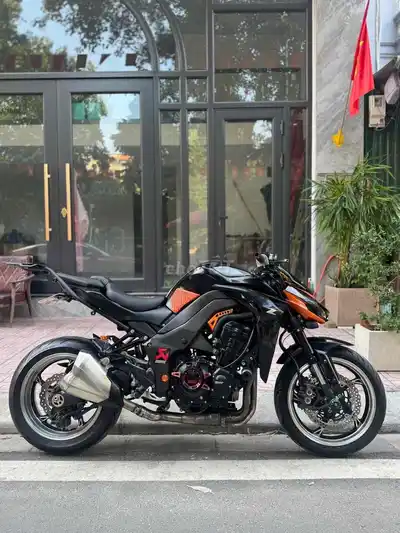 Kawasaki Z1000 2013 черно-оранжевый, Япония