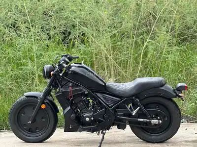 HONDA REBEL 300 2021 10.000 КМ ЧЕРНЫЙ