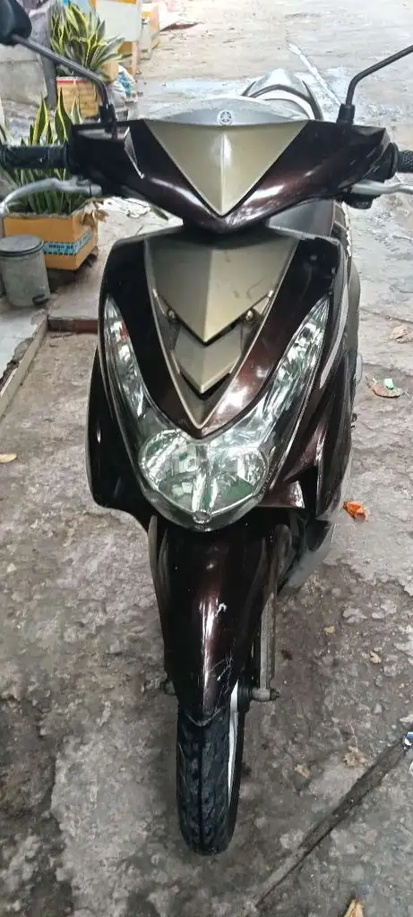Yamaha Mio Ultimo 2010, коричневый, золотистый