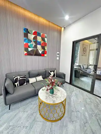 Дом 4 этажа, 3 спальни, 4 санузла, Hoa Minh
