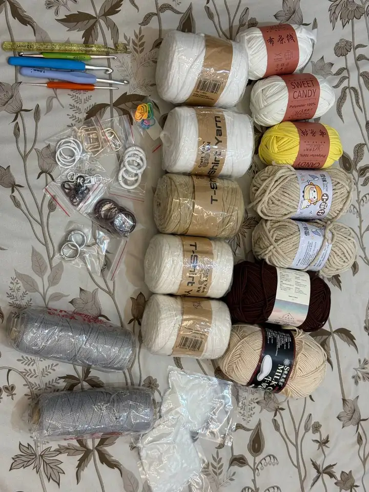 Набор для рисования, набор пряжи, аппарат для лица, маски, подставка для благовоний, органайзер