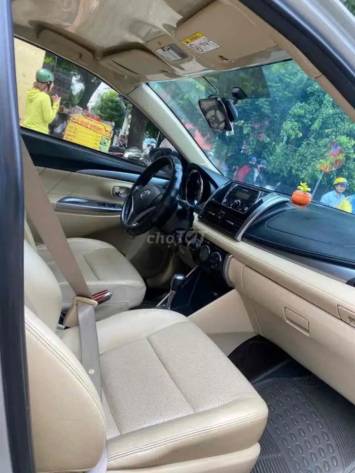 Toyota Vios G 2017, серебристый, 132 333 км