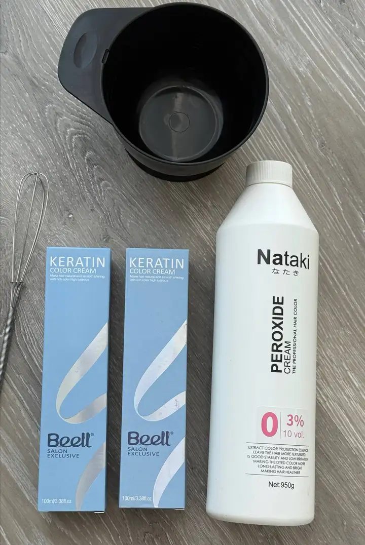 Набор для окрашивания волос Beell Keratin Color Cream
