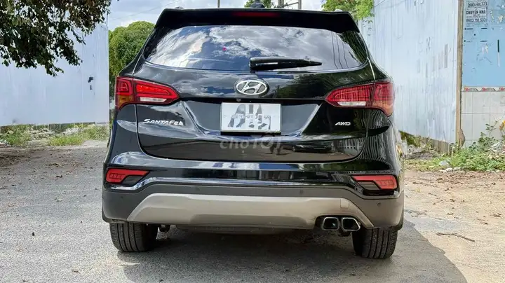 Hyundai Santafe 2018 Дизель Автомат Черный