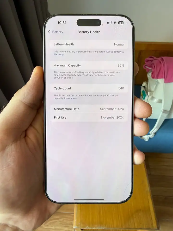 iPhone 16 Pro Max Natural Titanium 256GB