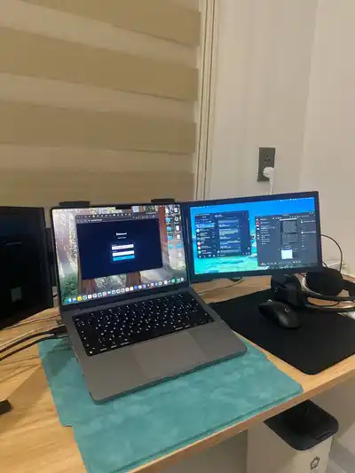Двойной монитор для ноутбука 14" Full HD IPS