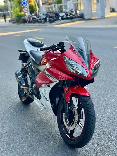 ❤️ Yamaha R15 V2 2013 красно-белый 15 тыс. км_собственник