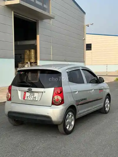 Kia Morning, 5 мест, импорт, серебристый