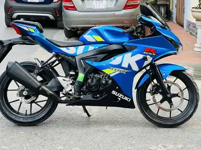 Мотоцикл Suzuki GSX 150 2023 синий, родной двигатель в отличном тихом состоянии