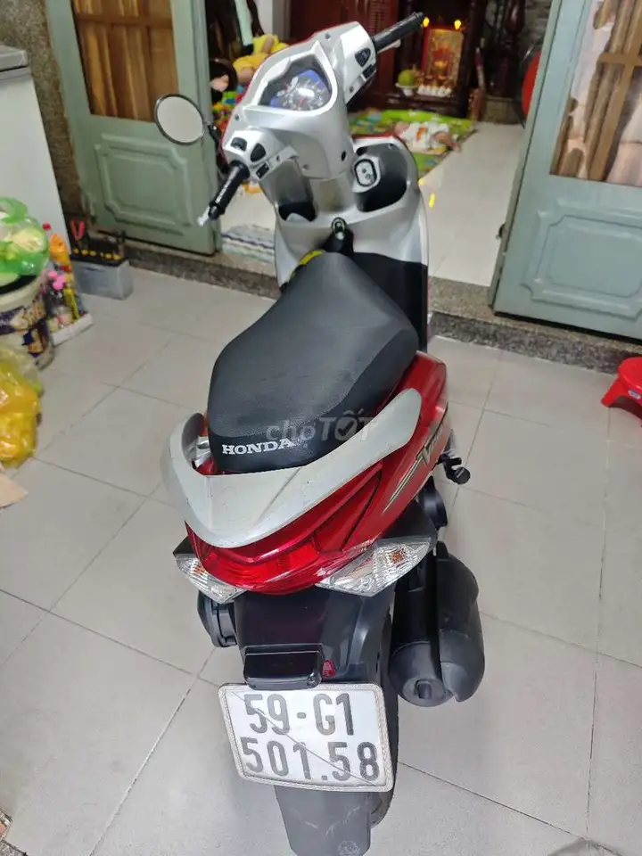 Honda Vision 2013 Красно-серебристый