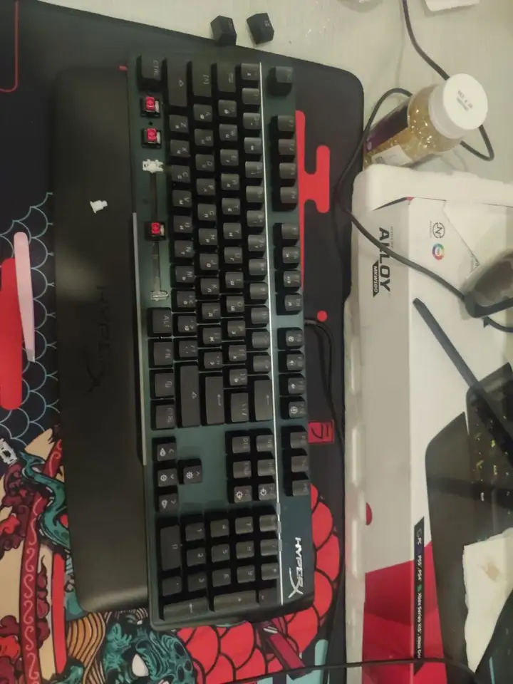 Клавиатура механическая проводная HyperX Alloy MKW100