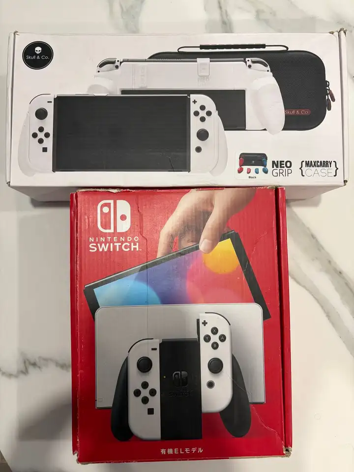 Nintendo Switch OLED прошитая 256GB с комплектом