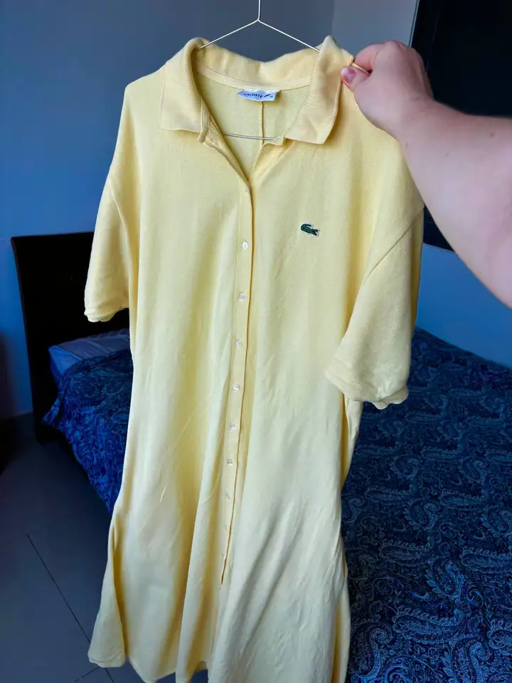 Платье-поло миди Lacoste