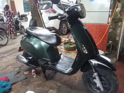 Зеленый мох Piaggio Vespa 50 куб. см