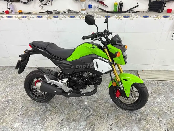 Honda MSX125 2018, зеленый, 1000 км, состояние 99%