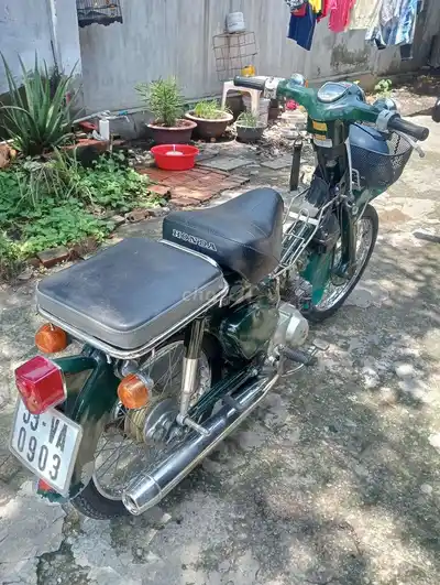 Honda Cub 50, 1986 год, Синий, японский