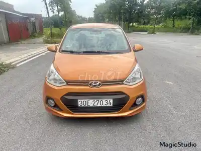Hyundai Grand i10 1.2 AT 2016 оранжевый