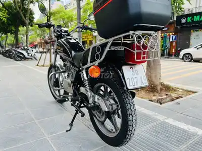 Suzuki GN125 черная, оригинальный механический байк