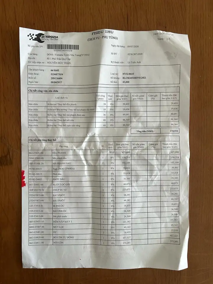 Yamaha NVX 155 2017 ABS с кофром
