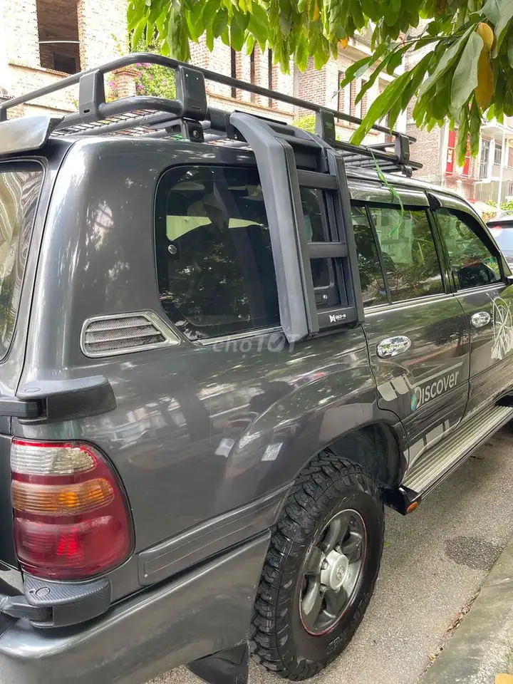 Toyota Land Cruiser GX 2002 4.5 автомат Серый