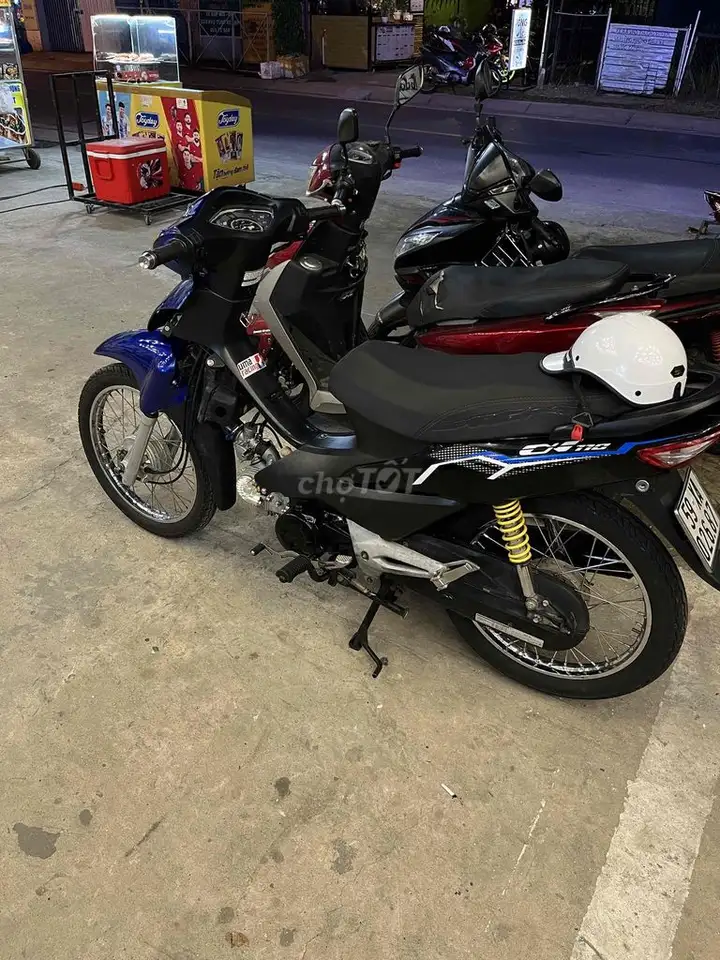 Honda Wave 50cc, черно-синий