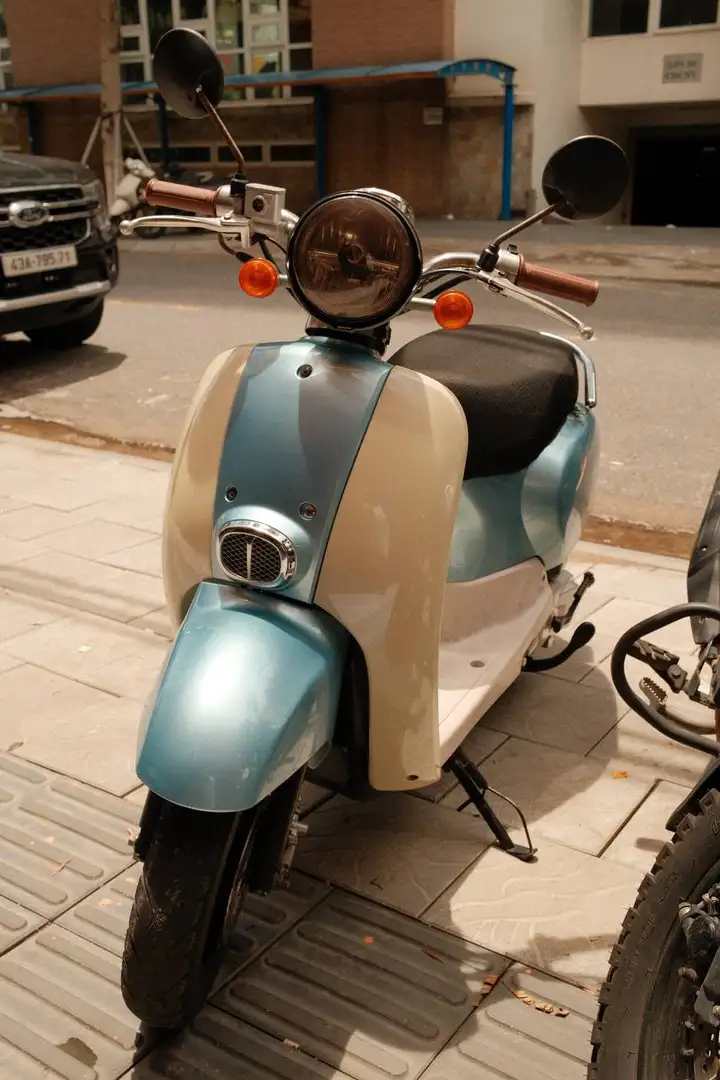 Мопед Nioshima Crea ретро Babyblue 50сс