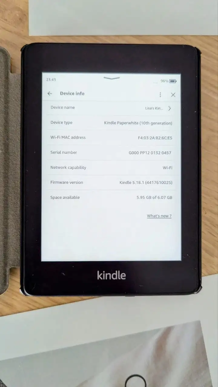 Kindle Paperwhite 4 8 ГБ