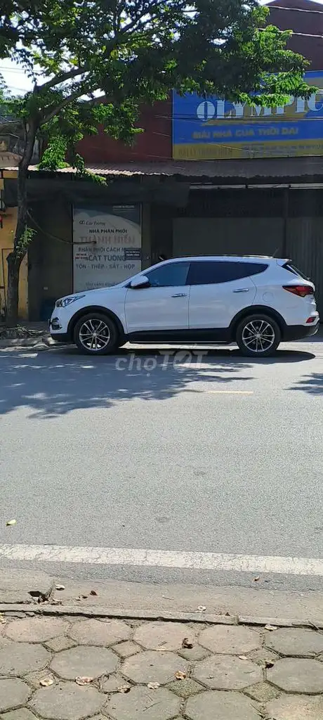 Hyundai Santa Fe 2017, полный комплект, бензин, белый