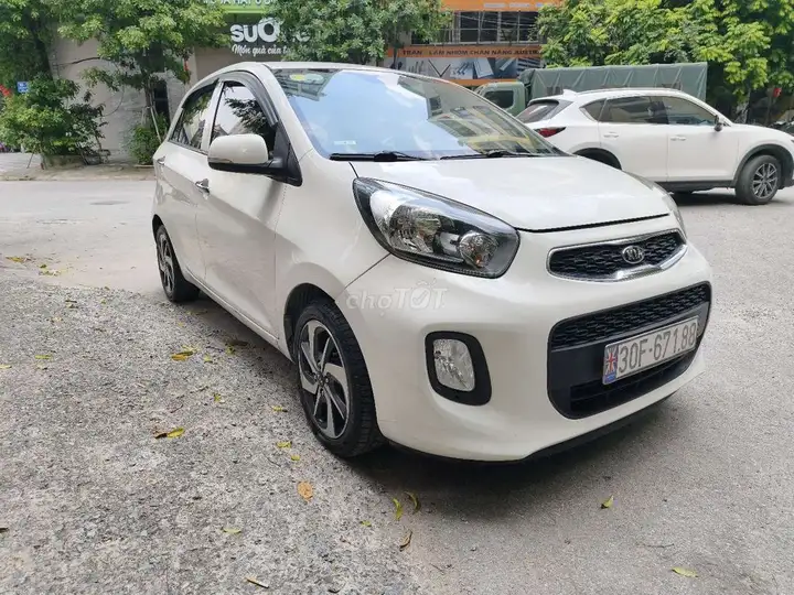 Kia Morning Deluxe 1.2AT 2019 АКПП Белый
