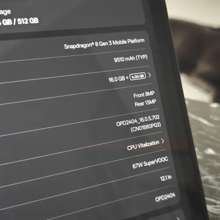 Oneplus Pad Pro (2025) 16gb/512gb + Wireless keyboard