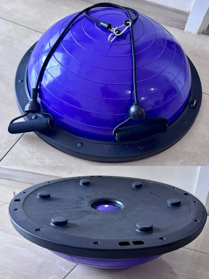 BOSU-платформа, коврик, гантели, мячи и другое