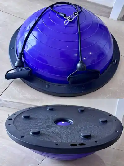 BOSU-платформа, коврик, гантели, мячи и другое