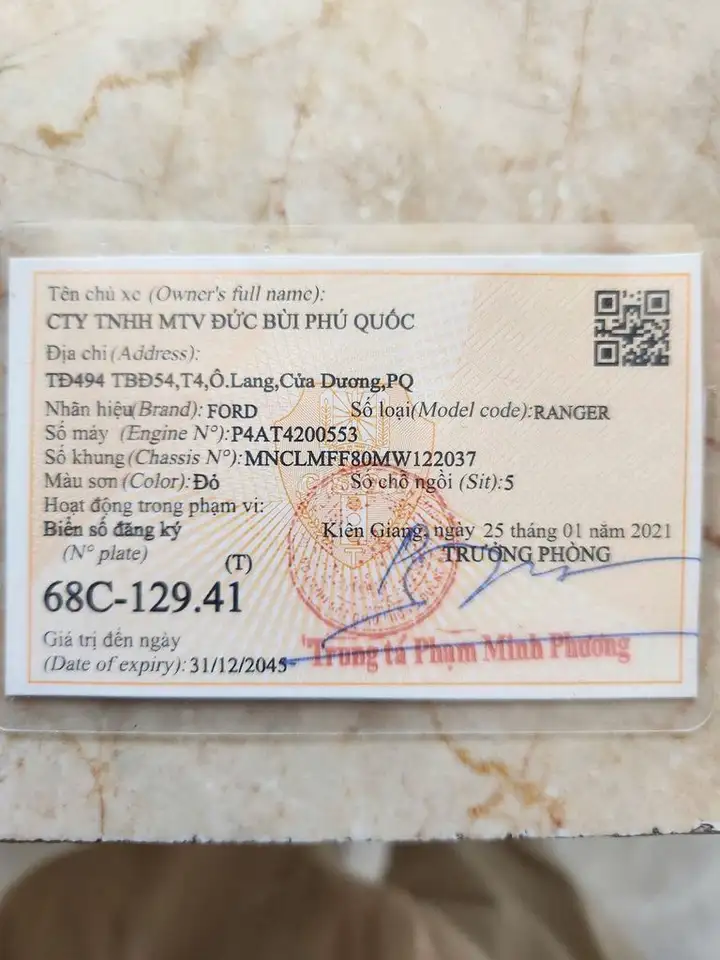 Ford Ranger XLS 2.2 AT 2020 красный 76000 км