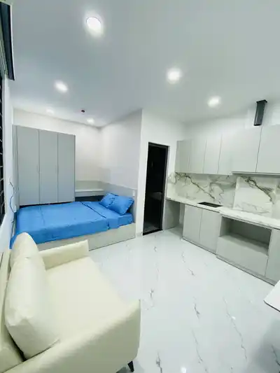 Студия с балконом и видом на море, 35 м²