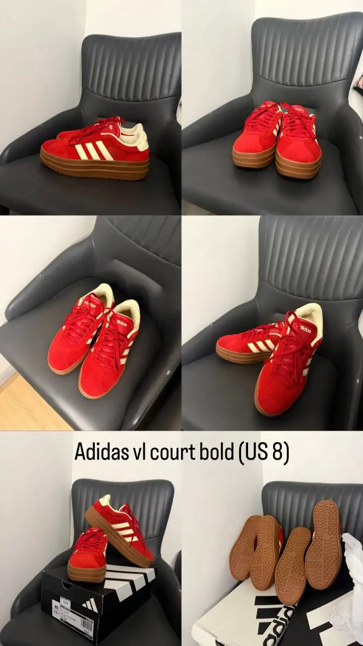 Adidas Vl Court Bold, Nike Calm Elevation, Nike M2K Tekno