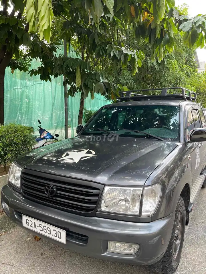 Toyota Land Cruiser GX 2002 4.5 автомат Серый