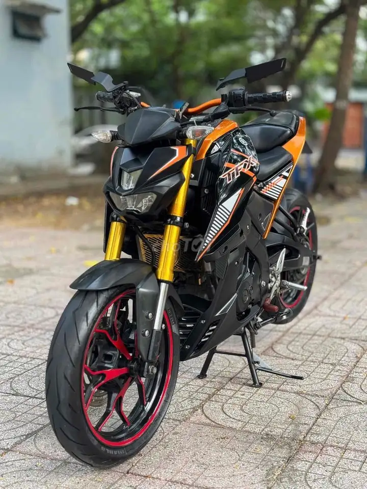 Yamaha TFX 150 2018 Черный, Оранжевый 40 000 км Госномер SG 9 хозяев